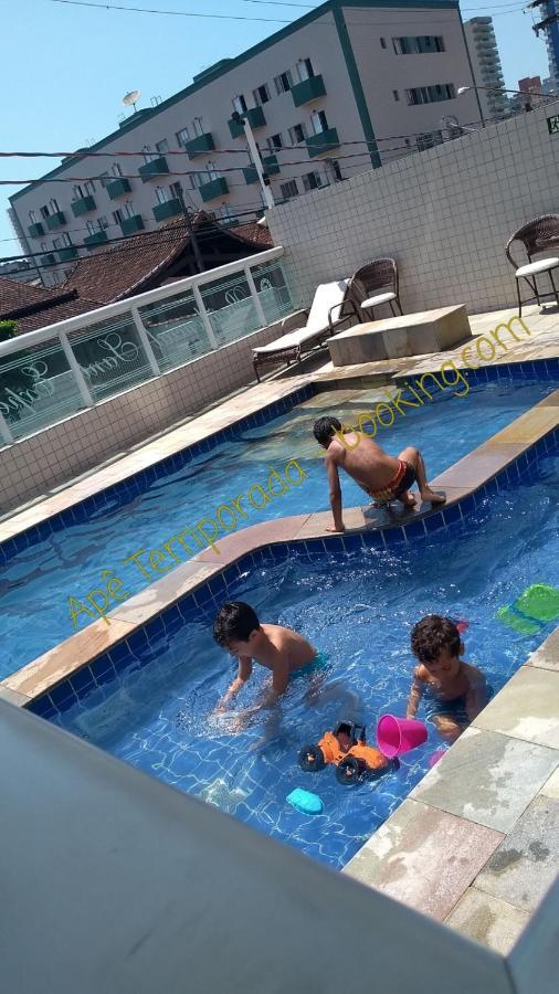 Ape Temporada Praia Grande Sp Completo Com Piscina, Churrasqueira, Estacionamento Zewnętrze zdjęcie