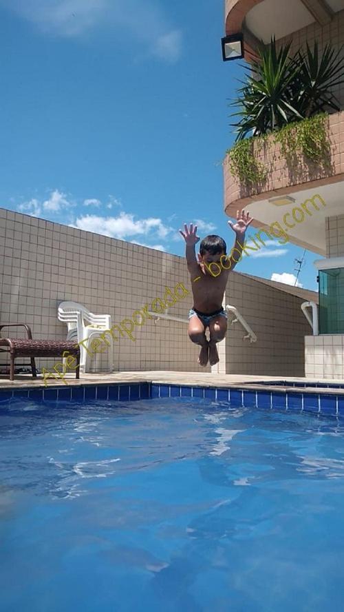 Ape Temporada Praia Grande Sp Completo Com Piscina, Churrasqueira, Estacionamento Zewnętrze zdjęcie